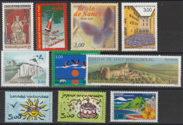 Lot Neufs ** - MNH - Faciale 4,57 € - 30,00 FF - Unused Stamps