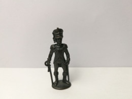 Kinder : Napoleonische Soldaten 1808-1813 - Erscheinungsjahr  1977 1977 - Offizier - Brüniert - Ohne Kennung  - 40mm - 2 - Figurine In Metallo