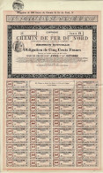 Obligation De 1901 - Compagnie Du Chemin De Fer Du Nord - Blanco - Chemin De Fer & Tramway