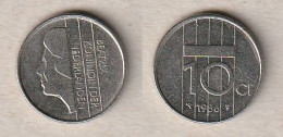 00183) Niederlande, 10 Cent 1986 - 1980-2001 : Beatrix