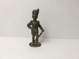 Kinder : Soldaten 18 - 19 Jahrhundert 1979 - Musketier - Würtenberg 1795 - Messing - Ohne Kennung -Maxi Figuren 50 Mm -3 - Metallfiguren