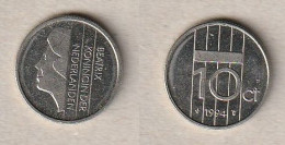 00184) Niederlande, 10 Cent 1994 - 1980-2001 : Beatrix