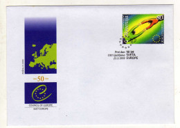 Enveloppe 1er Jour SLOVENIE SLOVENIJA Oblitération 23/03/1999 - Malta