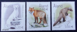 Aland Islands 2004, Mammals, MNH Stamps Set - Aland