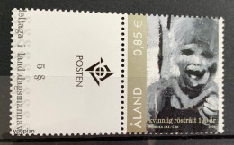 Aland Islands 2006, 100th Anniversary Of Women Suffrage, MNH Single Stamp - Aland