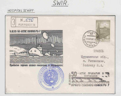 Russia Hospitalschiff Swir Ca Murmansk 11.01.1992 (OR165) - Navires & Brise-glace