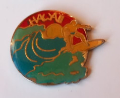 I23 Pin's SURF à Hawaï USA Hawaïi Achat Immédiat - Waterski