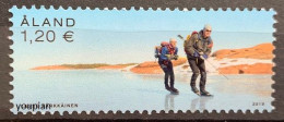 Aland Islands 2019, Cross-Country Skating, MNH Single Stamp - Aland