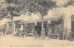 CPA  63 CHATEL-GUYON LE GRAND BAZAR AVENUE BARADUC - Châtel-Guyon