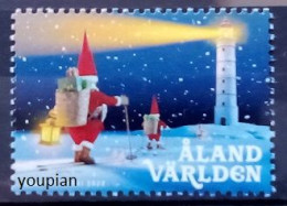 Aland Islands 2022, Christmas, MNH Single Stamp - Aland