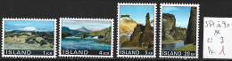 ISLANDE 387 à 90 ** Côte 3 € - Unused Stamps