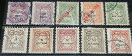 Mozambique Company Postage Due Stamps Mint And Used - Collections (sans Albums)