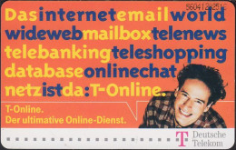 GERMANY PD7/96 T-Online - Boy  DD: 5604 - P & PD-Series : Taquilla De Telekom Alemania