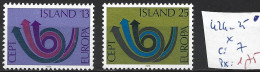 ISLANDE 424-25 * Côte 7 € - Ongebruikt