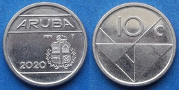 ARUBA - 10 Cents 2020 KM# 2 Dutch State "Status Aparte" Decimal Coinage - Edelweiss Coins - Aruba