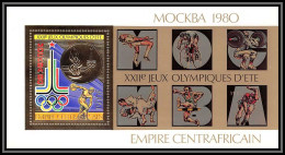 86002/ N°65 A Moscou Jeux Olympiques Olympic Games 1980 Centrafricain OR Gold ** MNH Judo Velo Halterophilie - Summer 1980: Moscow