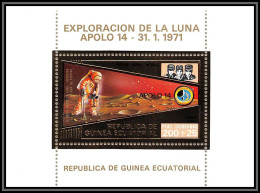 86165/ Guinée équatoriale Guinea Mi N°62 Apollo 14 Exploracion De La Luna OR Gold ** MNH - Guinea Ecuatorial