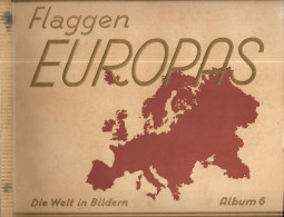 AW34 - ALBUM CIGARETTES BULGARIA - FLAGGEN EUROPAS - DRAPEAUX - Andere & Zonder Classificatie