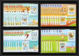 86217 S Tome E Principe Lot 50 X Mi N°143/146 Jeux Olympiques Olympic Games 1984 Los Angeles Sarajevo ** MNH Cote 3250 - Collections (sans Albums)