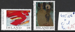 ISLANDE 455-56 * Côte 1 € - Unused Stamps