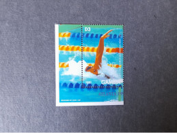 GAMBIE GAMBIA MNH** 1996 PLONGEON DIVING NATATION  JEUX GAMES - Schwimmen
