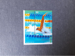 GAMBIE GAMBIA MNH** 1996 PLONGEON DIVING NATATION  JEUX GAMES - Swimming