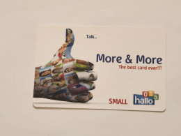 ISRAEL-(HAL-PRE-0003)-Talk More & More -Small(A)-(597961278271)-(492200000730)-used Card - Israël