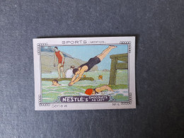 SUISSE 1900' NESTLE PLONGEON DIVING NATATION  JEUX GAMES - Zwemmen