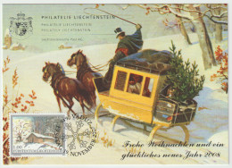 Weihnachtsfest 2007 Neujahr 2008 - Stamped Stationery