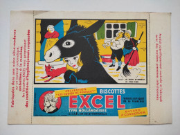 BUVARD " BISCOTTES EXCEL " , CONTES DE PERRAULT,PEAU D'ANE - Biscottes