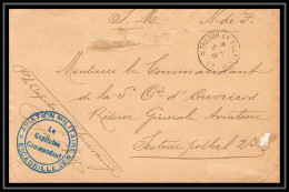 42033/ Lettre Cover Aviation Militaire Escadrille N°28 Secteur 12 Pour Le 23 1915 Guerre 1914/1918 War  - Military Airmail