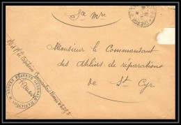 42082/ Lettre Cover Aviation Militaire Annexe Reserve Generale 1915 Secteur 24 Pour St Cyr Guerre 1914/1918 War  - Military Airmail