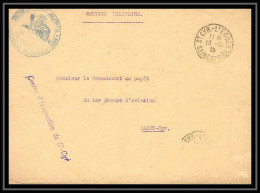 42086/ Lettre Cover Aviation Militaire Ecole Centre D'instruction De St Cyr 1915 Guerre 1914/1918 War  - Poste Aérienne Militaire