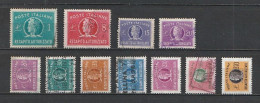 1947 1965 RECAPITO AUTORIZZATO  SERIE COMPLETA  USATO - Postage Due