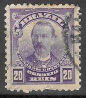 Brazil Brésil 1906 - Oblitéré Used - Trace De Charnière Y&T N° 129 Benjamin Constant 20 Reis - Used Stamps