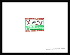 0083 Epreuve De Luxe Deluxe Proof Cameroun N°501 Oiseaux (birds) WAZA - Collections, Lots & Series