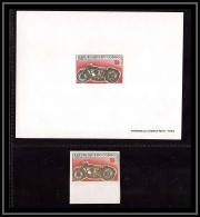 0610 Epreuve De Luxe Deluxe Proof Congo Moto + Non Dentelé Imperf ** MNH - Motorbikes