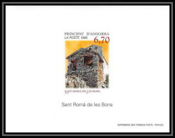 1685 Bloc Feuillet Spécial Neuf ** Mnh Andorre (Andorra) N° 482 Sant Roma Les Bons église Church - Hojas Bloque