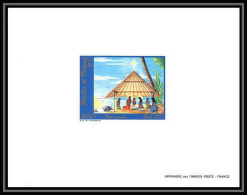 1852 épreuve De Luxe / Deluxe Proof Wallis Et Futuna PA N° 159 Noel (christmas) 1987 - Ongetande, Proeven & Plaatfouten