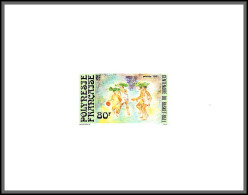 2189/ Polynésie N° 382 Basket Ball 1991 épreuve Deluxe Proof Sport - Baseball