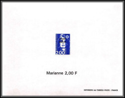 2216/ Saint-Pierre Et Miquelon N°605 Marianne Du Bicentenaire Proof  Bloc Gommé ** Mnh 1994 RRR - Sin Dentar, Pruebas De Impresión Y Variedades
