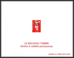 2219/ Saint-Pierre Et Miquelon N°578 Marianne Du Bicentenaire Proof  Bloc Gommé ** Mnh 1993 RRR - Geschnittene, Druckproben Und Abarten