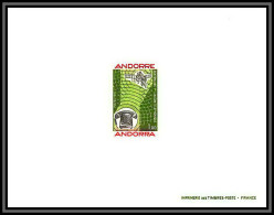 Andorre (Andorra) N°252 Centenaire Liaison Telephonique Phone Telecom 1976 épreuve De Luxe (deluxe Proof) - Unused Stamps