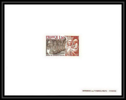 France - N°1938 Abbaye De Fontenay Côte D'Or (église Church) épreuve De Luxe (deluxe Proof) - Klöster