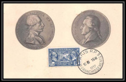 0012/ Carte Maximum (card) France N°245 Visite De La Légion Américaine 15/12/1932 American Lafayette Washington - Independecia USA