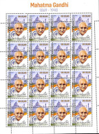 A9228 - S.TOME E PRINCIPE - ERROR MISPERF Stamp Sheet - 2021 - Mahatma Gandhi - Mahatma Gandhi