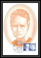 2135/ Carte Maximum (card) France N°1533 Marie Sklodowska-Curie Fdc Premier Jour Edition Cef 1967 - Atoom