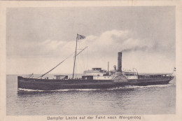 2983/ Dampfer Lachs Auf Der Fahrt Nach Wangeroog - Wangerooge