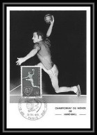 2429/ Carte Maximum (card) France N°1629 Championnat Du Monde De Handball Edition Parison 1970 Fdc Premier Jour - Pallamano