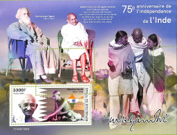 A9615 - TCHAD -  ERROR MISPERF Stamp Sheet - 2022 - Mahatma Gandhi - Mahatma Gandhi